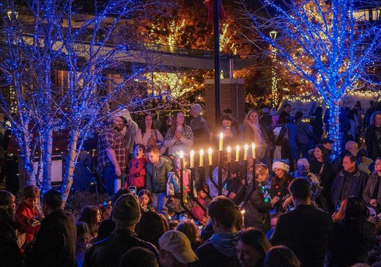 Menorah Lighting at City Springs
