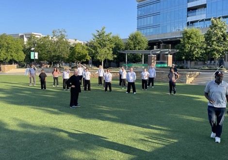 Tai Chi on City Green