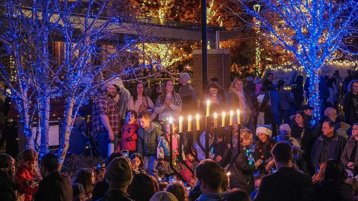 Menorah Lighting at City Springs