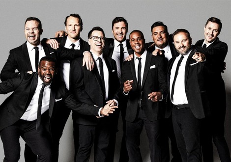 Photo of members of Straight No Chaser: Holiday Road Tour