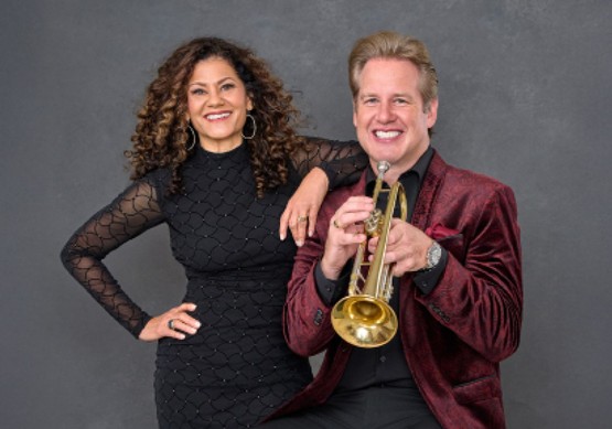 Karla Harris, vocalist and Joe Gransden, big band leader