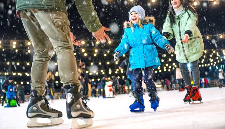 Family Ice Skating 