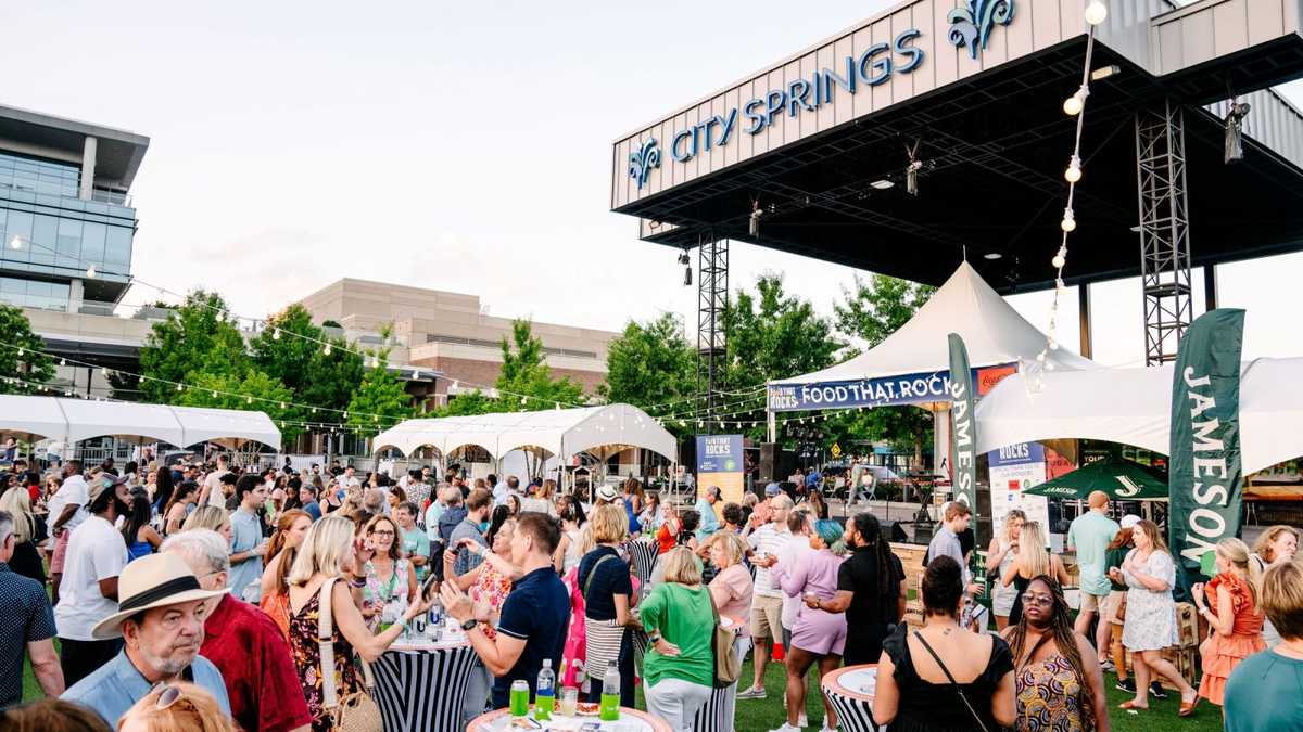 Food That Rocks at City Springs