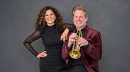 Karla Harris, vocalist and Joe Gransden, big band leader