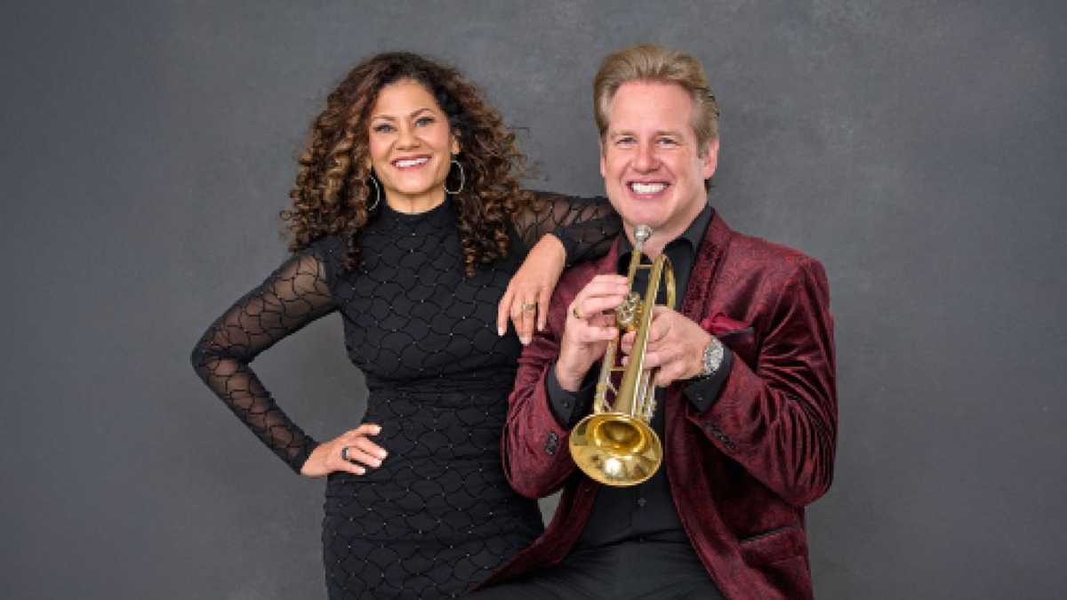 Karla Harris, vocalist and Joe Gransden, big band leader