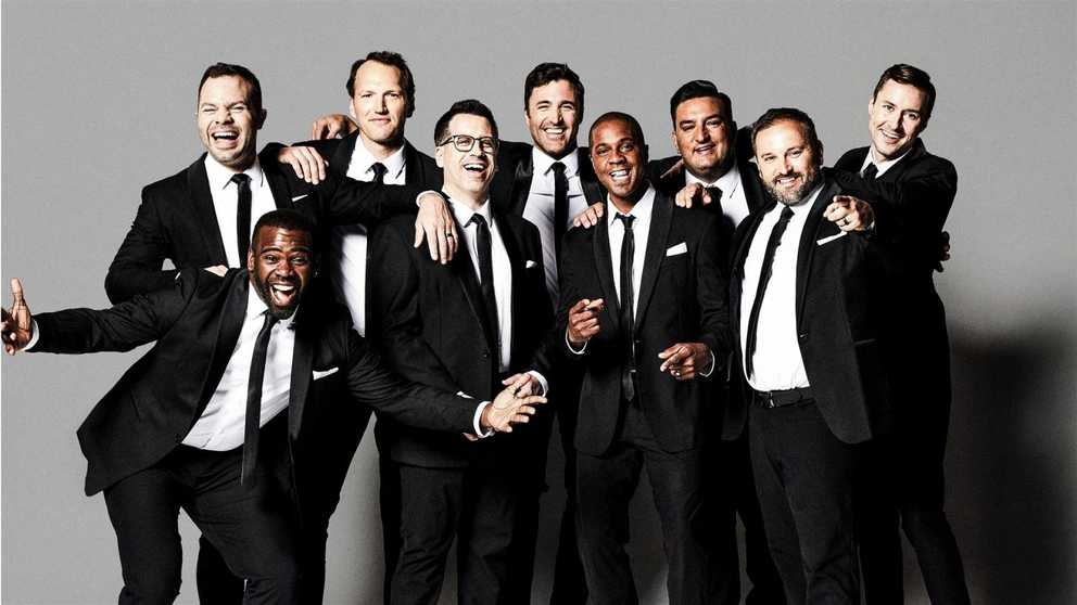 Photo of members of Straight No Chaser: Holiday Road Tour