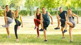 People working out 