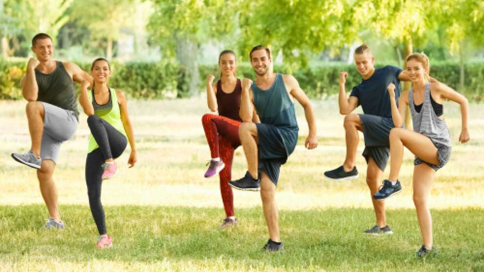 People working out 